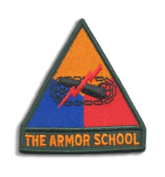 U.S. Army Armor School SEW ON AGSU Color Patch (each)