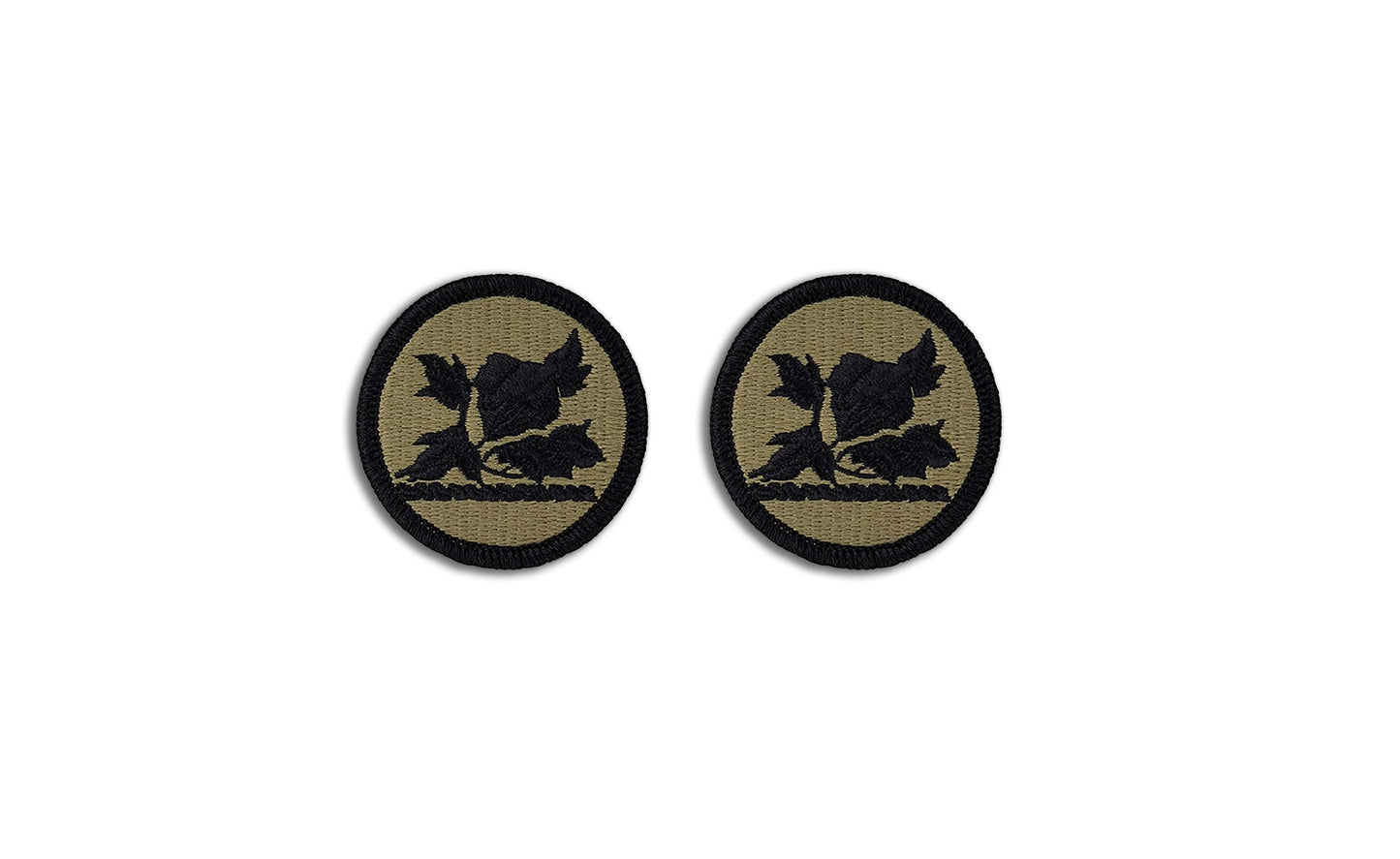 US Army Alabama National Guard OCP Patch with Hook Fastener (pair)