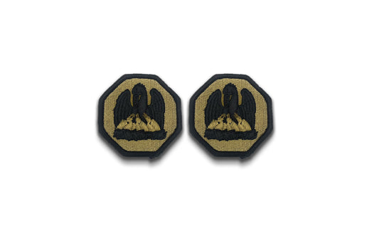 U.S. Army Louisiana National Guard OCP Patch with Hook Fastener (pair)
