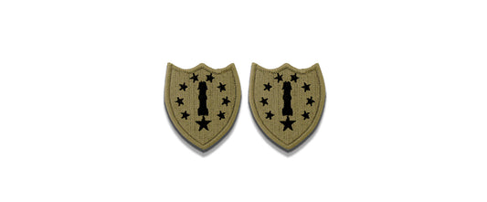 U.S. Army New Hampshire National Guard OCP Patch with Hook Fastener (pair)