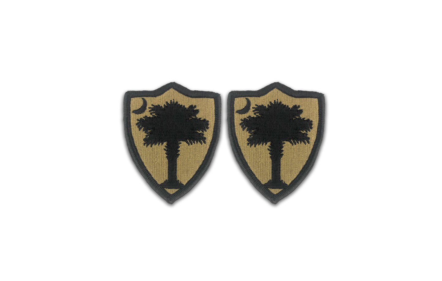 U.S. Army South Carolina National Guard OCP Patch with Hook Fastener (pair)