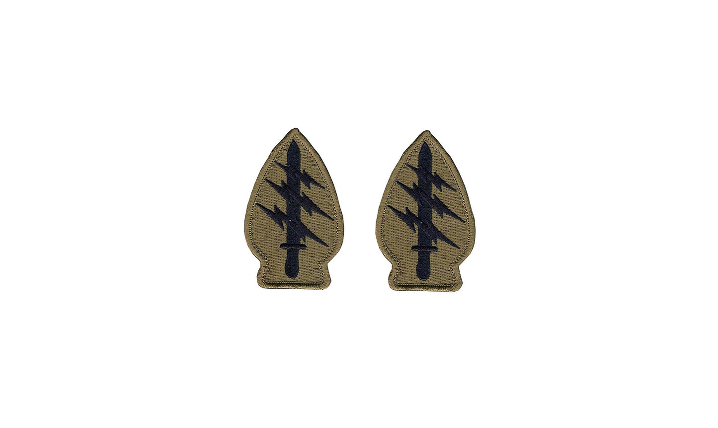 US Army Special Forces Group OCP Patch with Hook Fastener (pair)