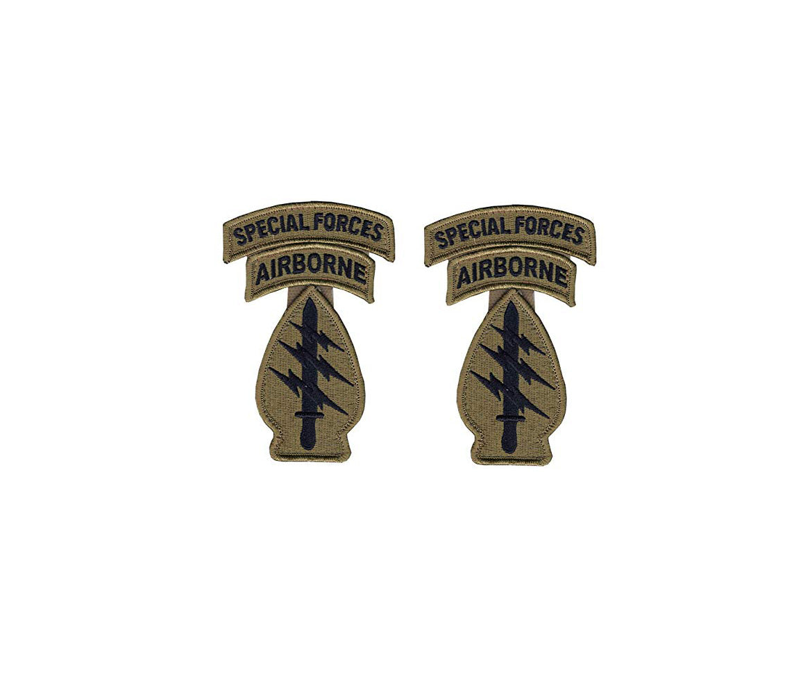 Special Forces OCP Patch W-Airborne & Special Forces Tab (without spac ...