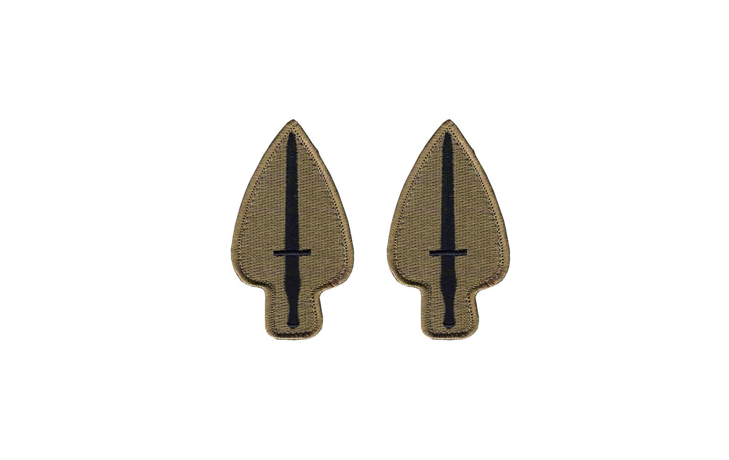 U.S. Army Special Operations Command OCP Patch with Hook Fastener (pair)