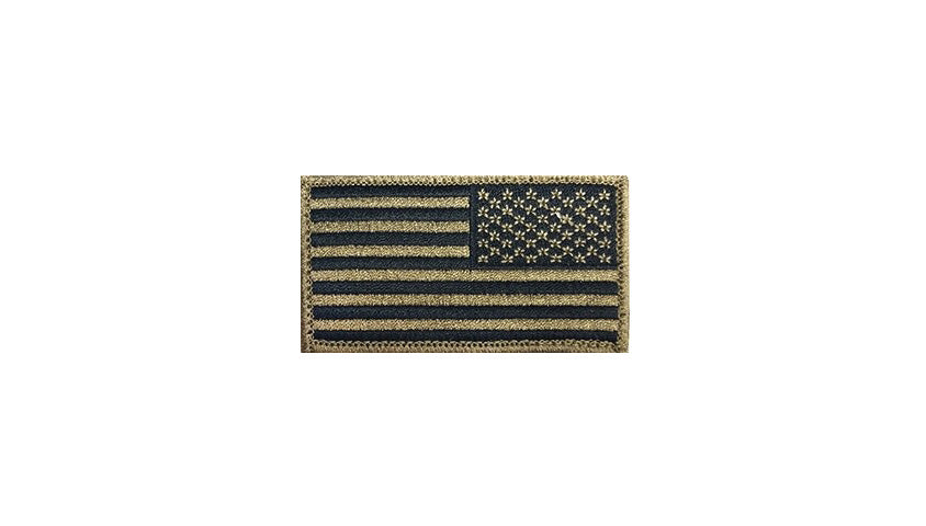 U.S Army Reverse OCP Flag Patch With Hook Fastener