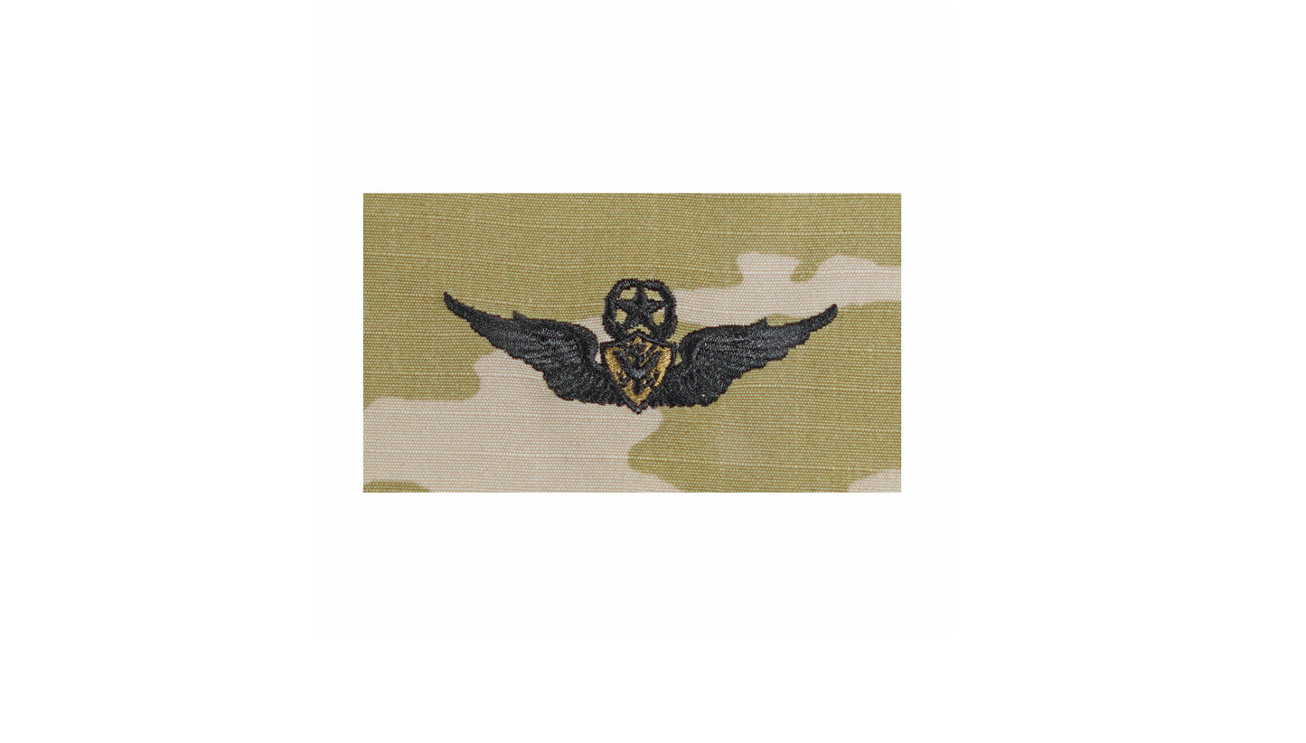 US Army Aircrew Master OCP Sew-on Badge