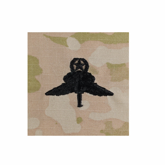 US Army Military Free Fall Parachutist (HALO) Master OCP Sew-On Badge