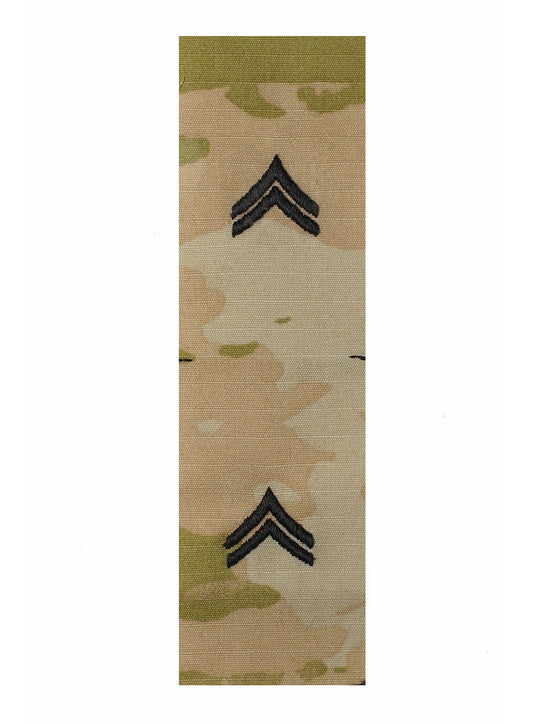 US Army E4 Corporal OCP Sew-on for Cap “Only” (pair)