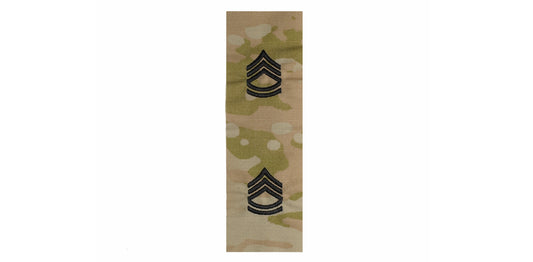 US Army E7 Sergeant First Class OCP Sew-on for Cap “Only” (pair)