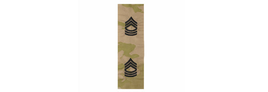 U.S. Army E8 Master Sergeant OCP Sew-on "for Cap Only” (pair)