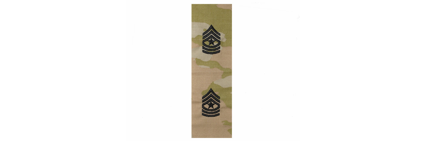 US Army E9 Sergeant Major OCP Sew-on for Cap “Only” (pair)