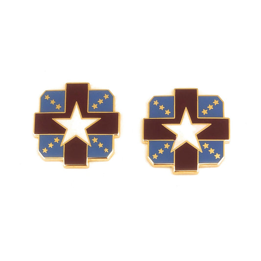 U.S. Army WOMACK Medical Center Unit Crest (pair)