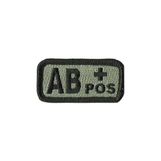 US Army AB+ Blood Type ACU Dark Patch with Hook Fastener - Sta-Brite Insignia INC.