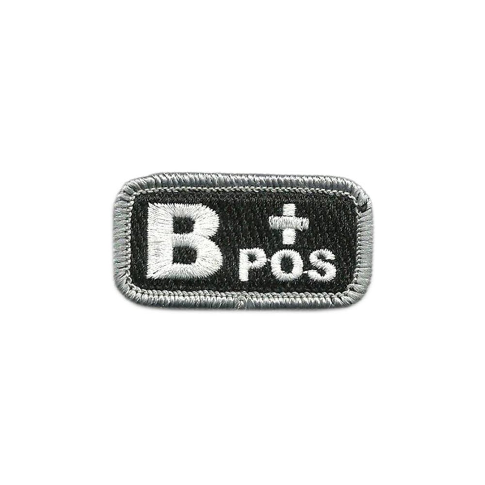 US Army B+ Blood Type Police/Tactical Patch with Hook Fastener - Sta-Brite Insignia INC.