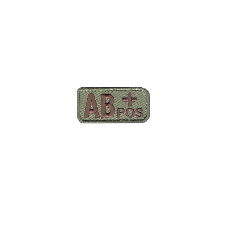 US Army AP+ Blood Type OCP Patch with Hook Fastener - Sta-Brite Insignia INC.