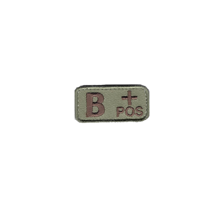 US Army B+ Blood Type OCP Patch with Hook Fastener - Sta-Brite Insignia INC.