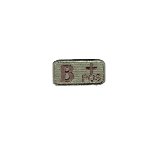 US Army B+ Blood Type OCP Patch with Hook Fastener - Sta-Brite Insignia INC.