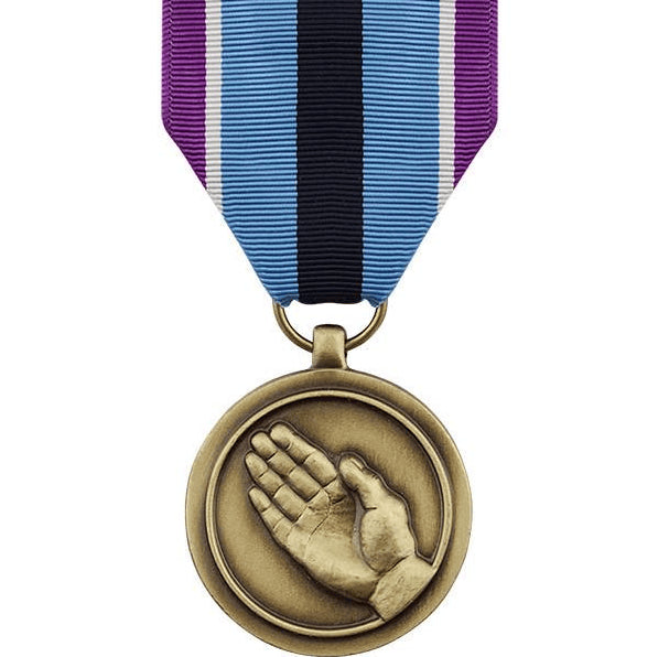 Hsm Ribbon Army U.S. Army Humanitarian Service Large Medal