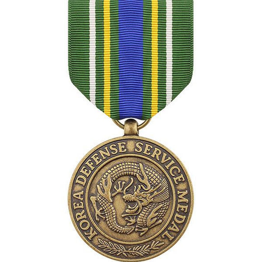 US Army Korean Defense Service Large Medal - Sta-Brite Insignia INC.