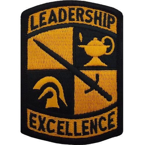US Army Leadership Excellence ROTC Color Sew-on Patch - Sta-Brite Insignia INC.