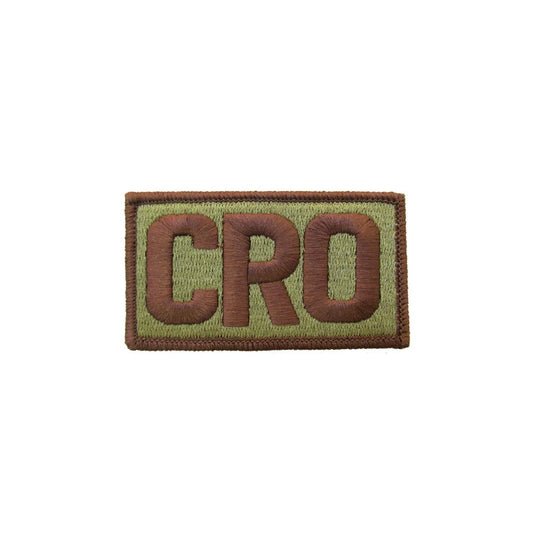 US Air Force CRO OCP Brassard with Spice Brown Border and Hook Fastener - Sta-Brite Insignia INC.