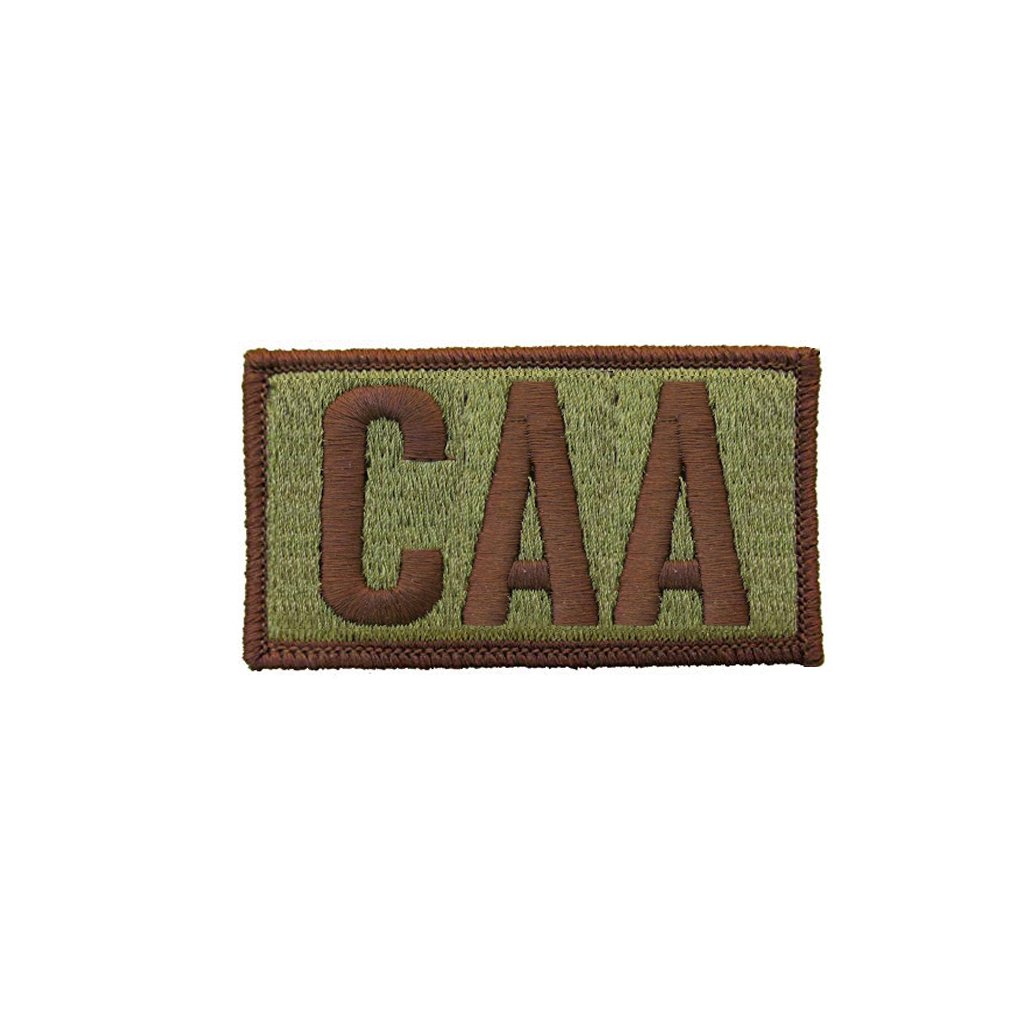 US Air Force CAA OCP Brassard with Spice Brown Border and Hook Fastener - Sta-Brite Insignia INC.