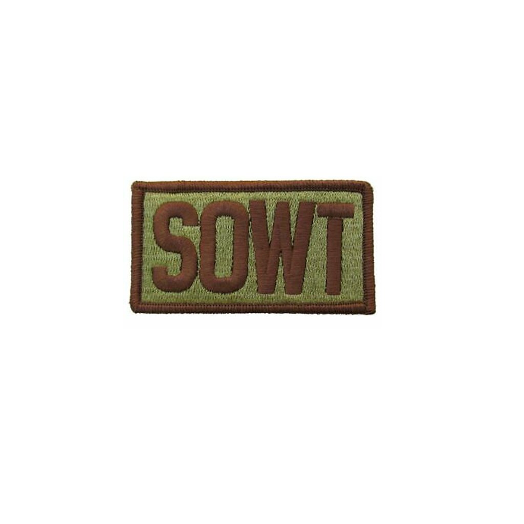 US Air Force SOWT OCP Brassard with Spice Brown Border and Hook Fastener - Sta-Brite Insignia INC.