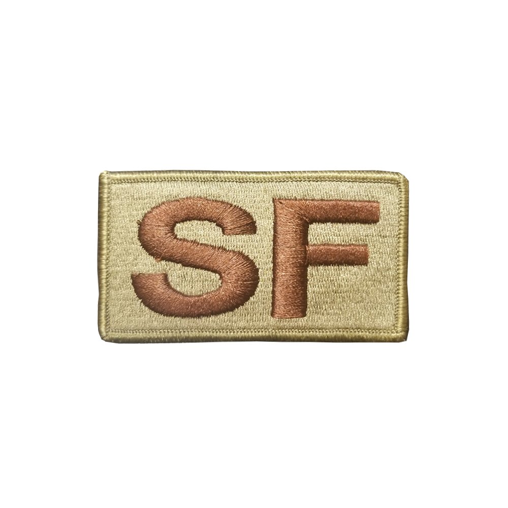 US Air Force Special Forces SF Fully Emroidered OCP Spice Brown Brassard With Hook Fastener - Sta-Brite Insignia INC.