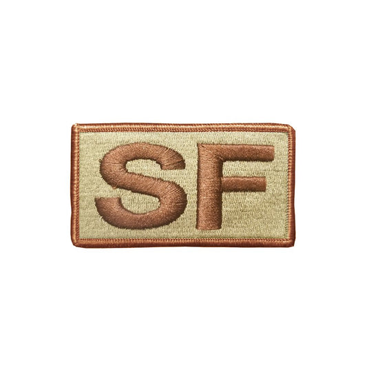 US Air Force Special Forces SF OCP Brassard with Spice Brown Border and Hook Fastener - Sta-Brite Insignia INC.