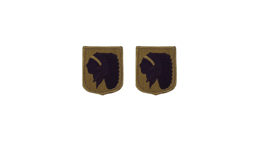 U.S. Army Oklahoma National Guard OCP Patch with Hook Fastener (pair)