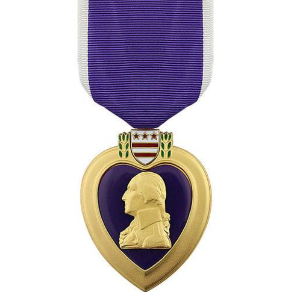 US Army Purple Heart Large Medal - Sta-Brite Insignia INC.
