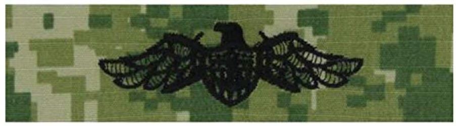 U.S. Navy NWU Type III Sealift Warfare Badge