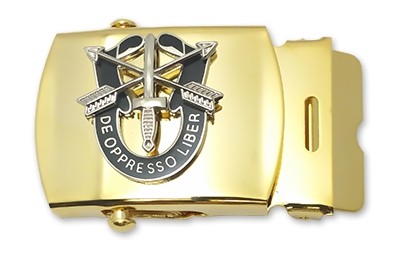 Special Forces Unit Crest Belt Buckle - Sta-Brite Insignia INC.