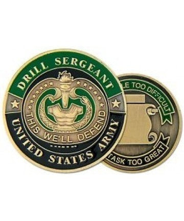 US Army United States Army Drill Sergeant Challenge Coin - Sta-Brite Insignia INC.