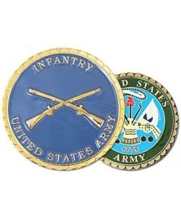 US Army United States Army Infantry Challenge Coin - Sta-Brite Insignia INC.