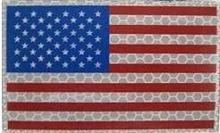 U.S. Flag Infrared Color Patch with Hook Fastener - Sta-Brite Insignia INC.