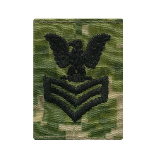 US Navy New NWU Type III Parka Loop E6 Petty Officer First Class Rank - Sta-Brite Insignia INC.