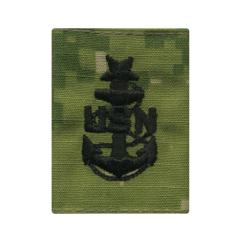 US Navy New NWU Type III Parka Loop E8 Senior Chief Petty Officer Rank - Sta-Brite Insignia INC.